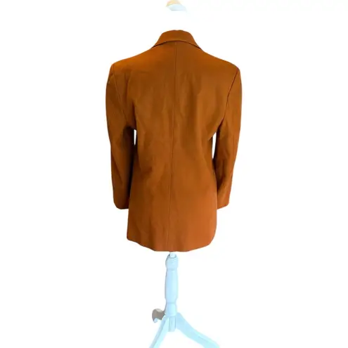 David Benjamin Vintage Wool Blazer Jacket Women’s Size 8 Burnt Orange