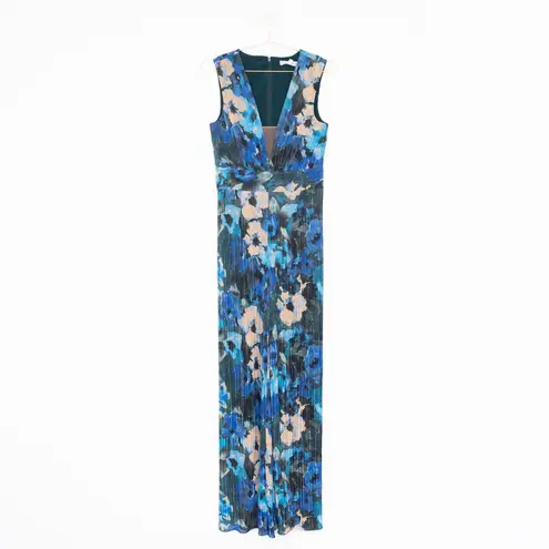 Dress the Population - Hunter Floral Pleated Jumpsuit