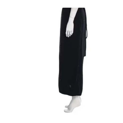 Étoile Isabel Marant Black Midi Skirt —wrap style sheer Size M (US 6–8) Size M