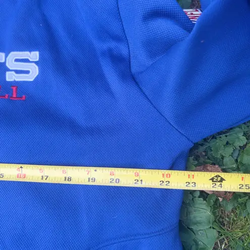 Reebok New York Giants  NFL Football Hoodie Womens Large Blue‎ Red