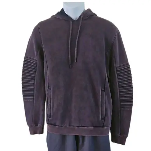 INC International Concepts Women's XS Moto Sleeve Hoodie