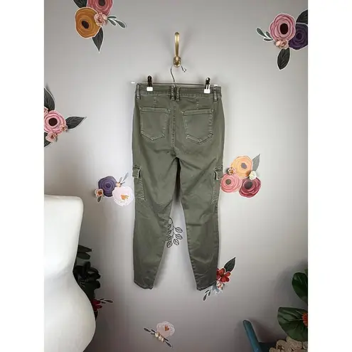 Evereve Olive Green Cargo Pants - Size - 25