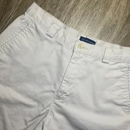 Dockers Womens Cream Shorts - S
