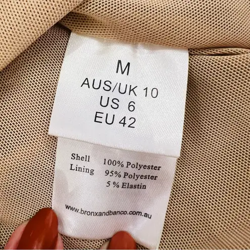 Bronx and Banco Tiara V Neck Dress in Multicolour