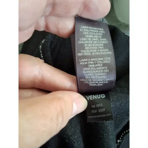 Kenneth Cole Reaction Men's L Gray Black Zip Jacket Sweater Track Jacket Casual Size L