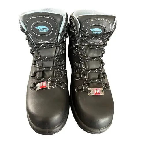 Avenger Womens Comp Toe Fraimer CT Leather Boots Size 8.5 Black