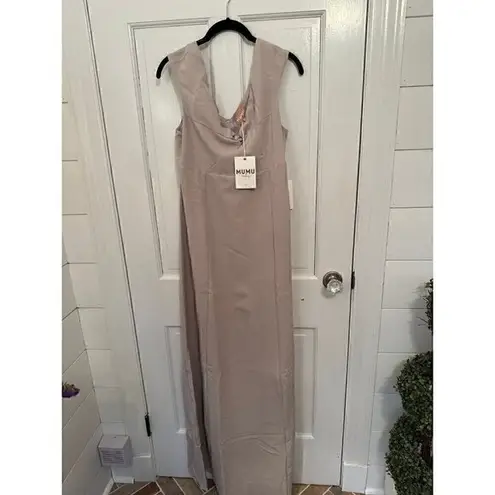 Show Me Your Mumu  oyster color Zurich knot gown NWT size XL