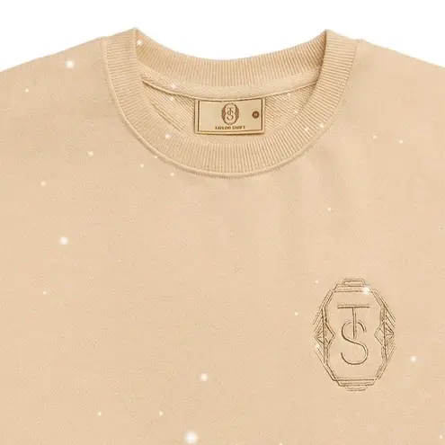 Taylor Swift New The Life of a Showgirl French Terry Crewneck Sweatshirt – M