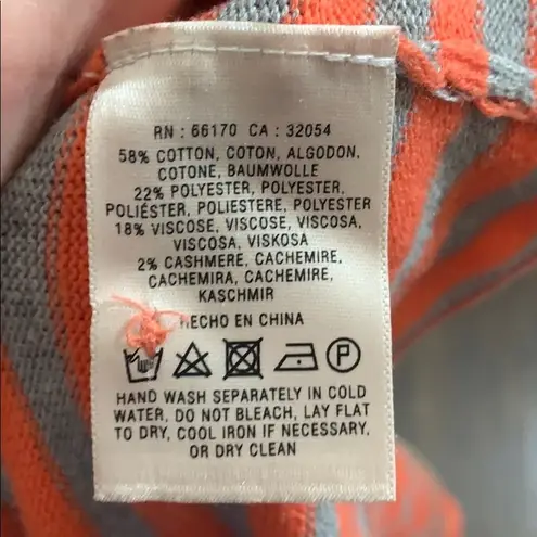 Anthropologie Sparrow Stacked Spots/Stripes Cashmere Sweater