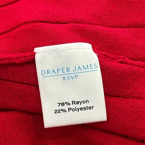 Draper James RSVP Red Sweater Midi Dress