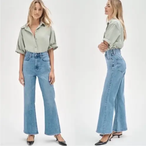 Denim Forum Aritzia The Twiggy High Rise Flare Jeans 28L Size 27