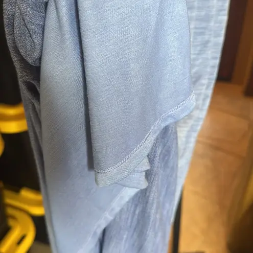 Skies Are Blue  MATERNITY DENIM BLUE SLEEVELESS MAXI SUNDRESS SIZE XL