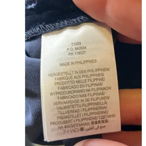 Boden USA Boden Navy Blue Velvet Halterneck Top Size 8