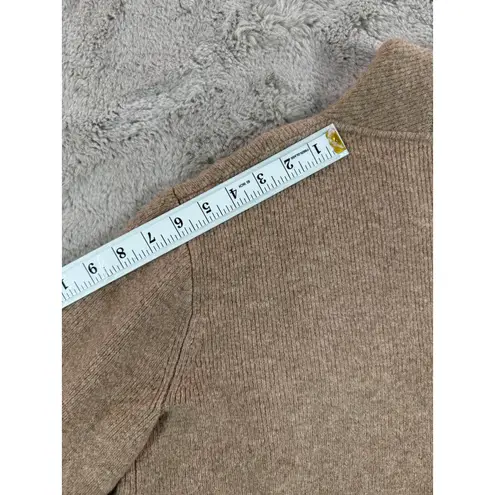 J. Crew Knit Cardigan Cocoon Sweater Blazer Tan Women S MerinoWool Winter Jacket