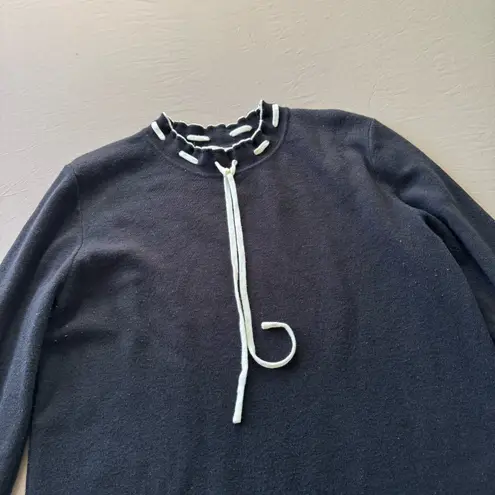 yakira bella. Tie Neck Knit Sweater Dress