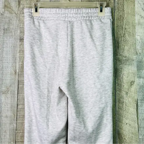 Danskin Size XS Gray/White Fleece Joggers w/Stretch Waistband w/Front Pockets Gray