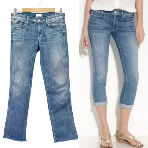 Mother The Rascal Cuff Jeans Size 25 in Adios To My Old Life Medium Wash Crop Blue - Image 2