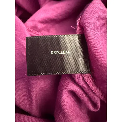 Boston Proper Metallic Lace Detail Off The Shoulder Shift Dress Women’s M Purple