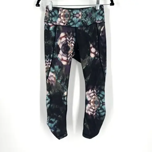 CALIA Carrie Underwood Dark Lunar Crop Leggings XS Black