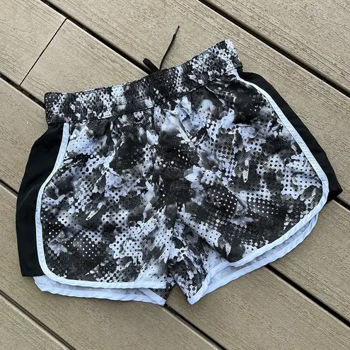 Bcg Running Athletic Shorts Black Print