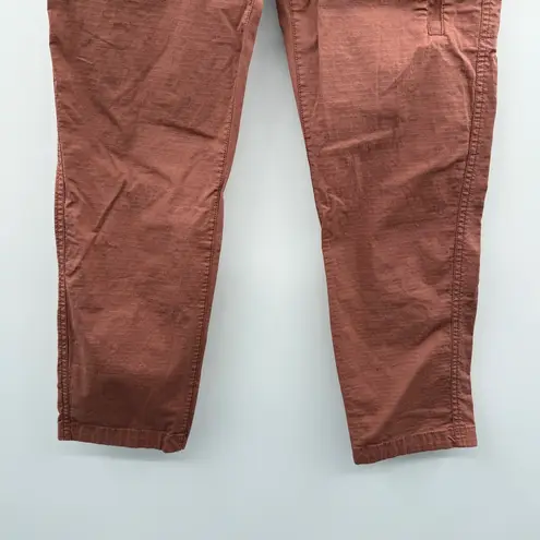 Vuori Ripstop Pant Two Way Organic Stretch Pants in Light Terracotta Sz M