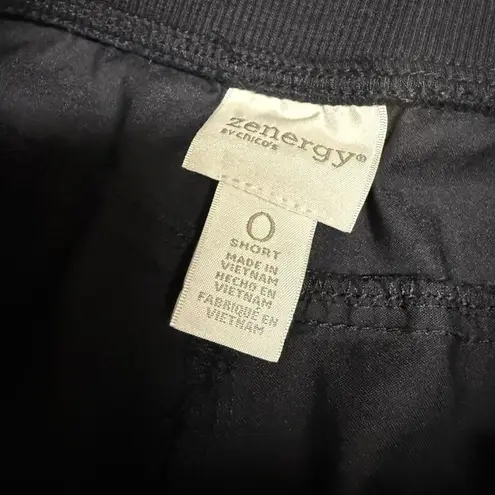 Chico's  Womens Shorts Sz 0 Short Longer‎ Length Modest Black Small 4