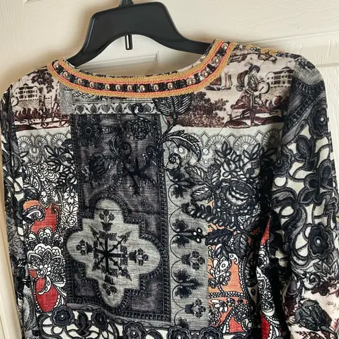 Soft Surroundings Velvet Blouse Tops for Women size medium