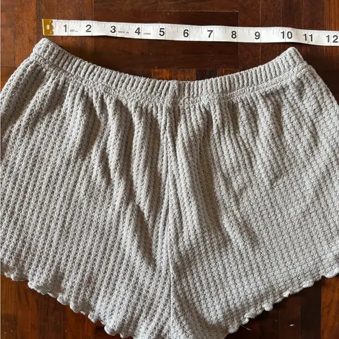 Women's Gray Waffle Knit Two