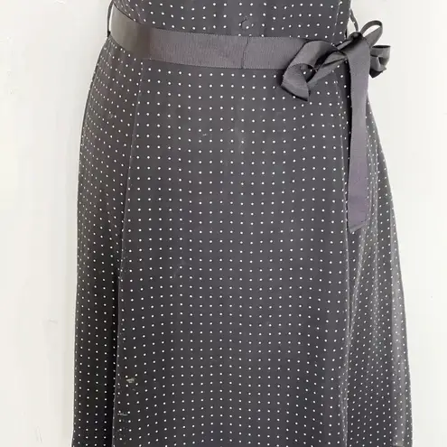 Tahari Womens Dress Sz 10 Petite Polka Dots Retro Rockabilly Office Work Career