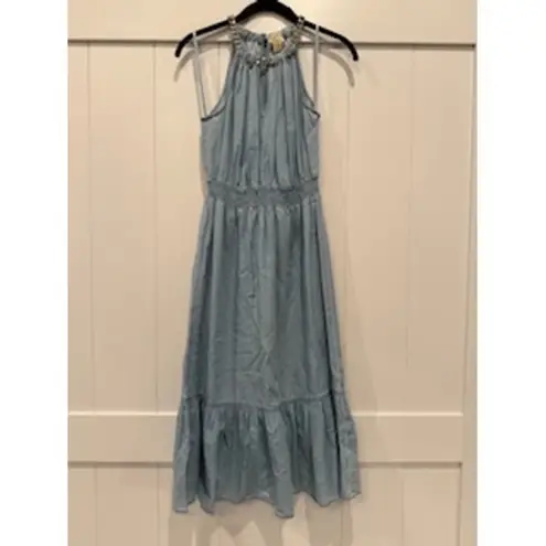 Michael Kors Women's Chambray Halter Dress