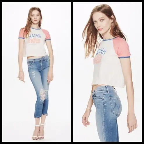 💕MOTHER💕 Concert Crop Tee ~ Aloha Adios Large