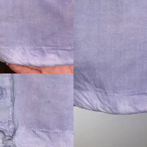 Bella Dahl Lavender Button Up Blouse