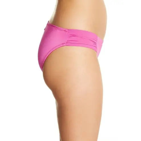 Trina Turk 💕💕 Pink Shirred Side Bikini Bottoms