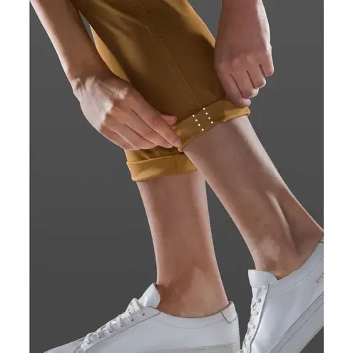 Lululemon City Sleek 5 Pocket 7/8 Pant Spiced Bronze Yellow 4 Everyday Comfort