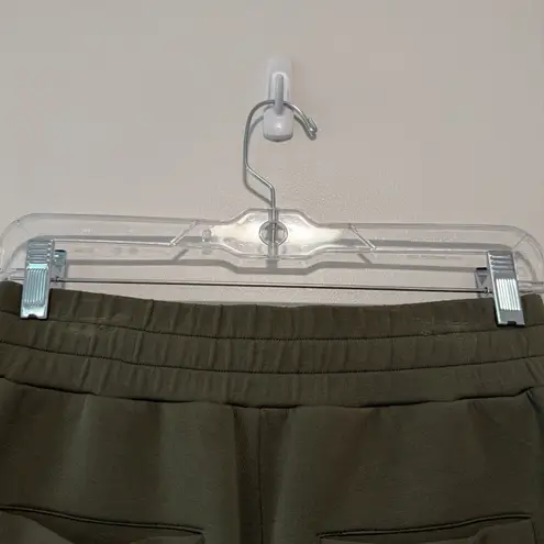Varley The Slim Pant 25 Doublesoft Fabric in Olive Night Green Size XS