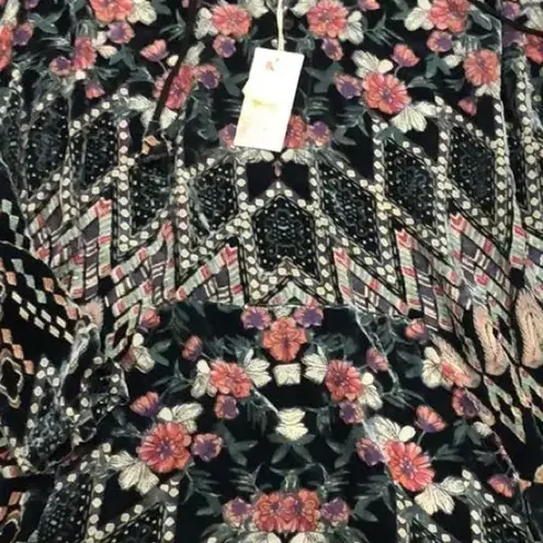 Johnny Was Marami Burnout Hoodie Pete & Greta Silk Blend NWT