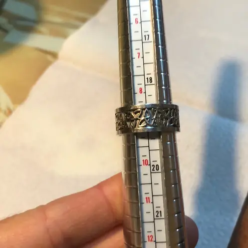 Vintage Stainless Steel Celtic Ring Size 9