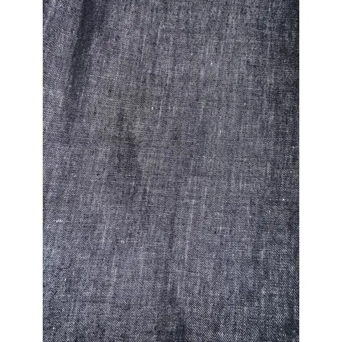 Pendleton Linen Blend Cropped Pants Women's Size 6 Lightweight Luxury Resort