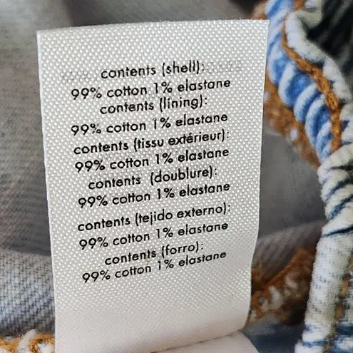 We Wore What Cropped Denim Top Size Medium NWT Denim Sexy Crop Top