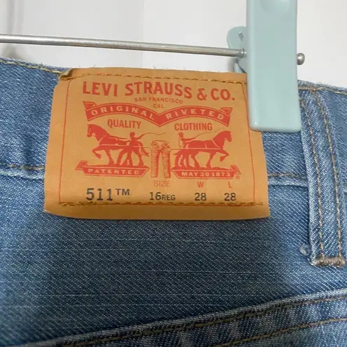 Levi's  slim 511 regular denim blue jeans