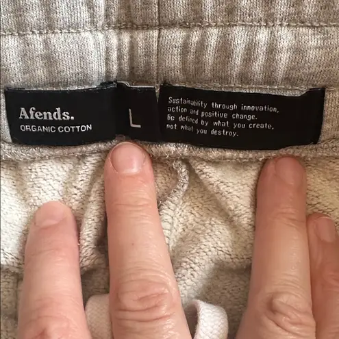 Afends organic cotton Gray Sweatpants Size L
