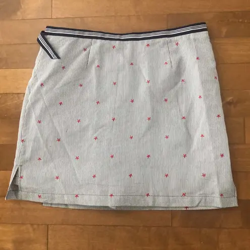 Sag Harbor Vintage Skort American Blue/White Gingham size 16