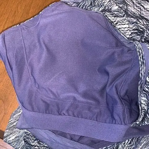 MPG Womens Tank Dress Racerback Athletic Active Sport Tennis Travel Purple Large