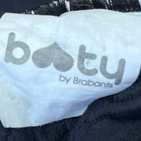 Booty By Brabants Women's Black Sleeveless Lounge One Shoulder Crop Top Size S