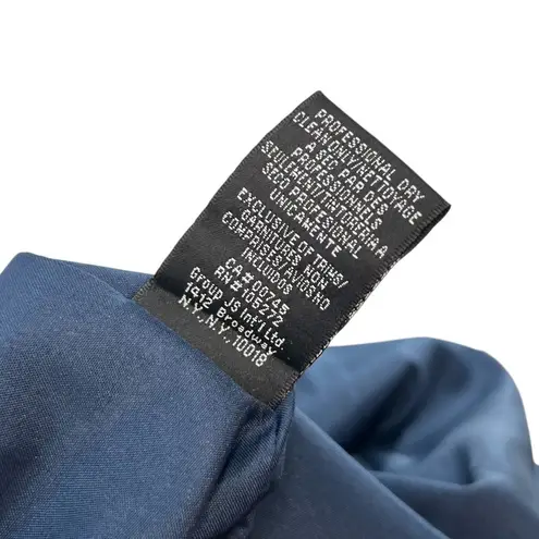 Monique Lhuillier Monique Lhuillier Bridesmaids Doutzen Jumpsuit Wide Slit Leg Navy Blue Size 12