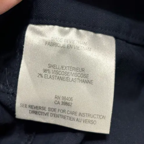 Theory  Blue Ankle Cropped Pants‎ Size 4