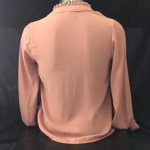 Forever 21  Women’s Woven Long Sleeve Dress Blouse Size Small NWOT