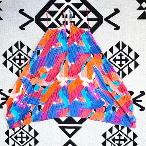 Seafolly x Anthropologie Arthouse Scarf Dress in Chilli Large