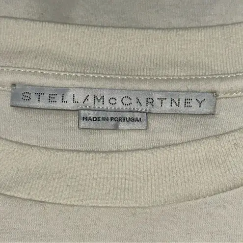 Stella McCartney Women's Size 40 M Cream Ivory Ruffle Trim Sweatshirt