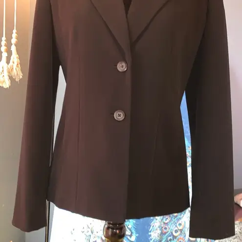 Apt. 9  Size 4 Charcoal Black Blazer